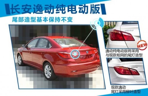 長安逸動將推純電動版 搭載CVT/年內(nèi)上市