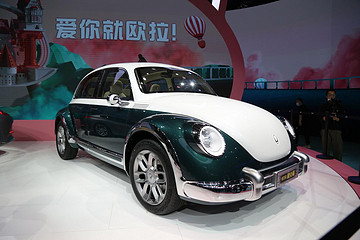 欧拉朋克猫山寨大众甲壳虫，大众有意起诉长城