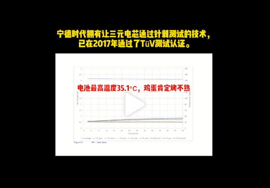 宁德时代比亚迪大战 是不是针刺实验没炸就牛？