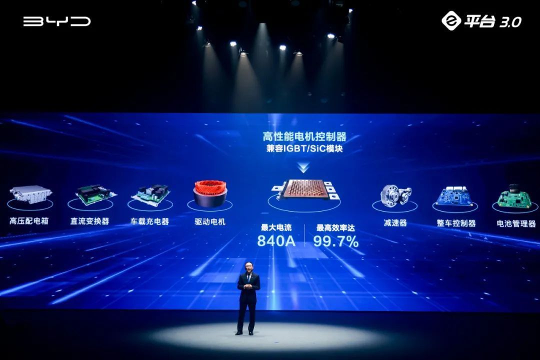 比亞迪發(fā)布3.0新純電平臺，王傳福放豪言：可以閉眼買、放心開