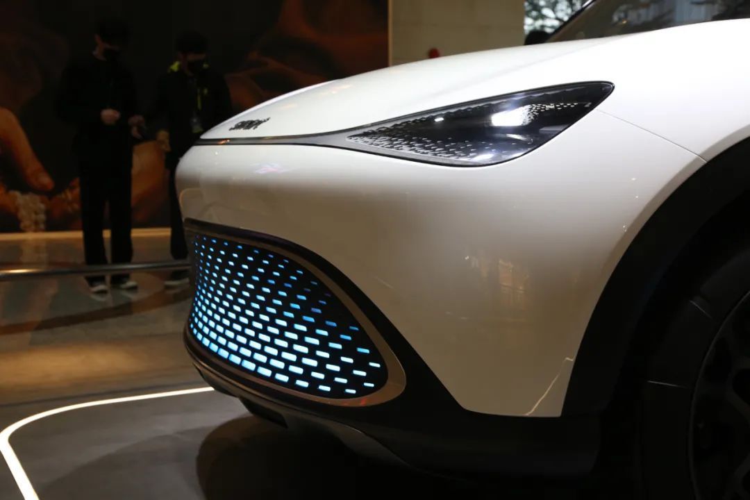 静态体验奔驰smart #1概念车 吸睛利器明年上市