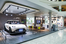 靜態(tài)體驗奔馳smart #1概念車 吸睛利器明年上市