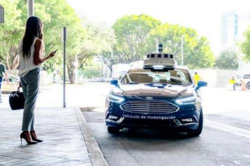 福特计划到2021年推出自动驾驶汽车拼车服务