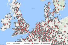 马斯克公布全球超级充电站地图：中美欧数量最多