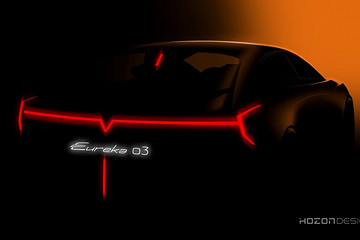 哪吒汽车Eureka 03概念车设计图曝光 哪吒V将于北京车展上市