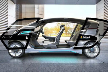 墨尔本大学展示新款自动驾驶太阳能电动车 最高限速40公里/小时