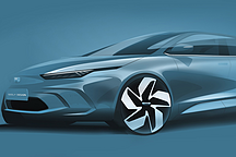 “中国版Model 3”吉利GE11渲染图曝光  明年一季度上市