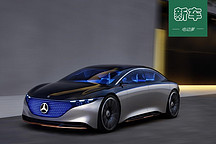 中控全是屏幕，奔驰EQS内饰曝光，豪华科技感胜过S级！