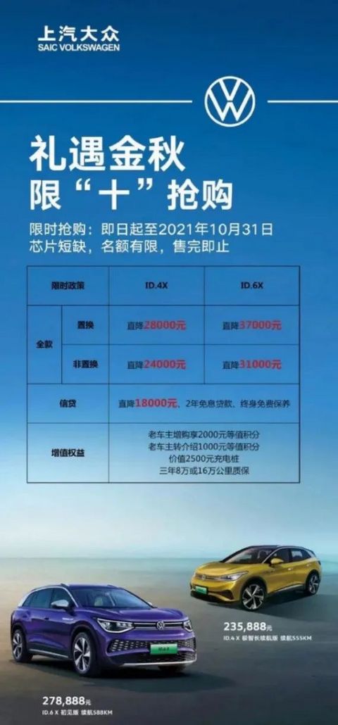 预定车主退订上汽大众ID.3：这价格，谁买谁就是在交智商税