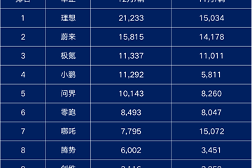 2022总成绩：比亚迪销量狂飙超186万，哪吒登顶新势力第一