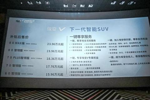 “火候足时他自美”，埃安 V 正式上市，越级引领电动SUV市场变革