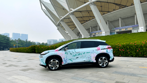 全新AION V Plus的电动汽车格言：更强、更快、更长、更安全