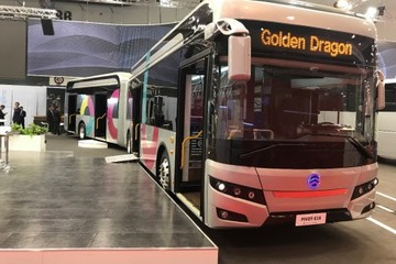 让欧洲领略中国智造 金旅客车携四款产品亮相客车博览会