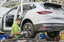 【供应商亮点】俄乌冲突：因线束配件短缺缓解，斯柯达ENYAQ iV恢复生产