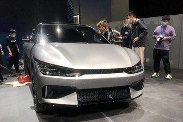2021上海车展探馆：起亚EV6 GT实车