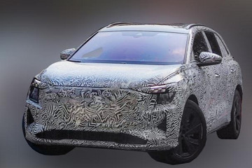 奥迪Concept Shanghai量产版谍照首曝