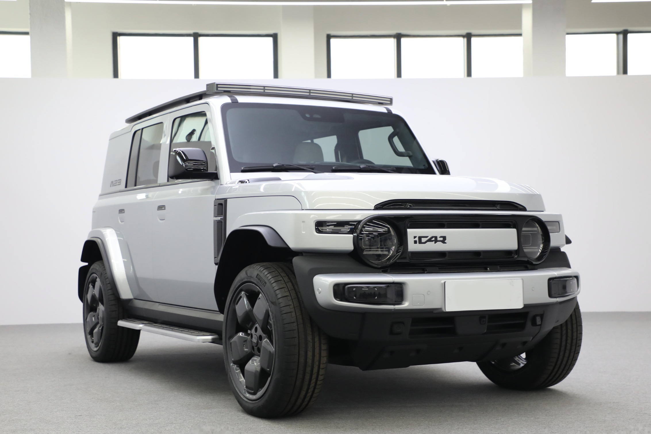奇瑞iCAR V23硬派SUV廣州車展預售，年底上市，搭載100千瓦電機與磷酸鐵鋰電池