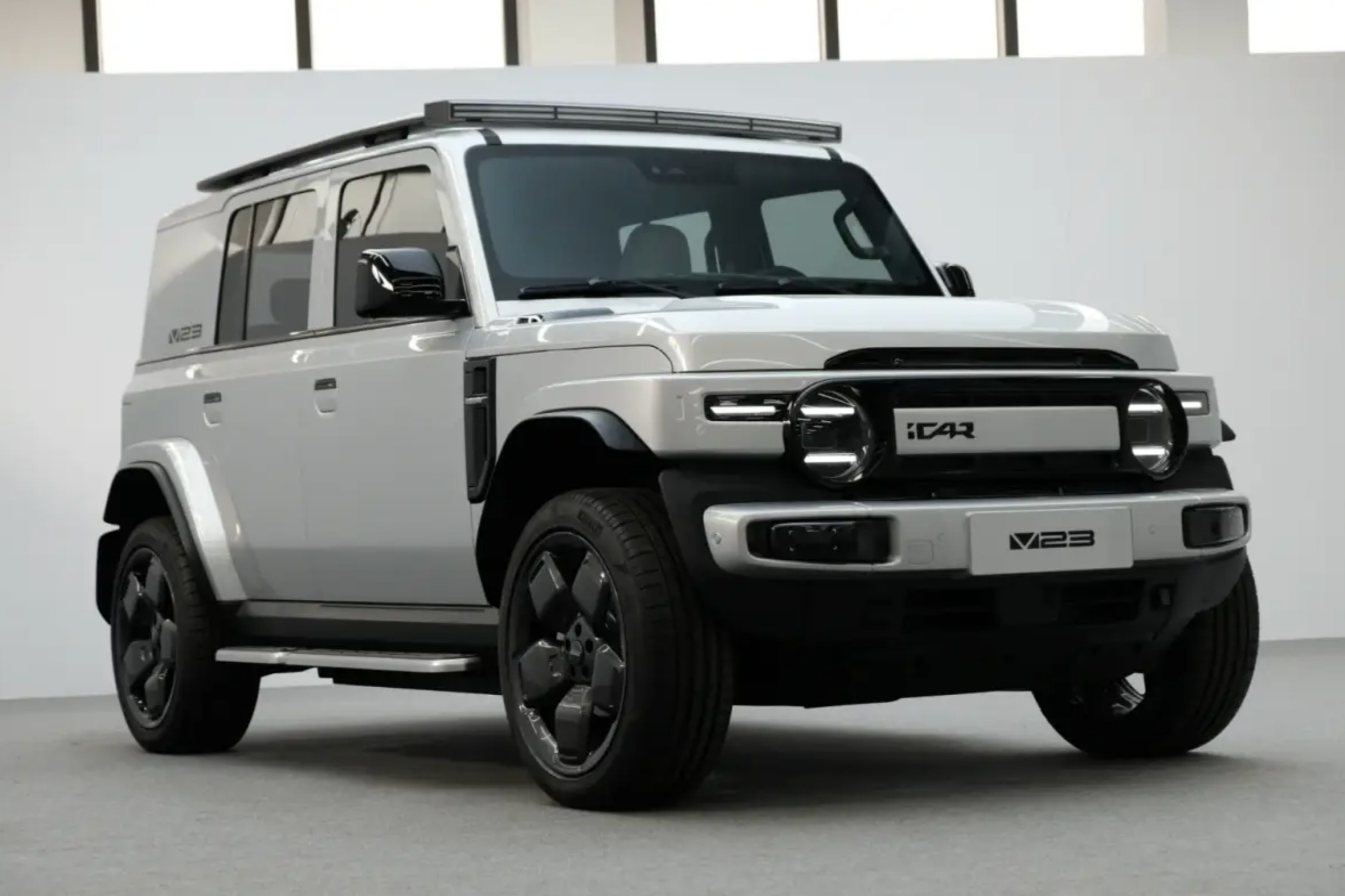 廣州車展車型前瞻——奇瑞iCAR V23：硬派越野風格的純電SUV新星