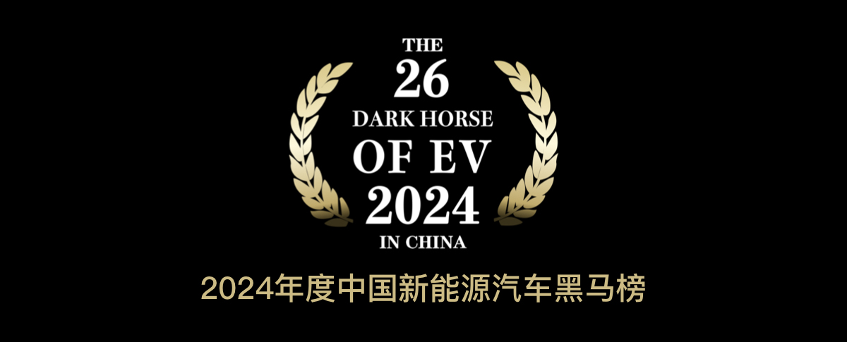 2024年度中国新能源汽车黑马榜（总榜说明）