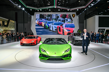 2019上海车展—兰博基尼四款超凡杰作震撼登陆