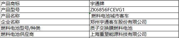 6款燃料电池汽车荣登第6批新能源推荐目录，“广西造”首上榜