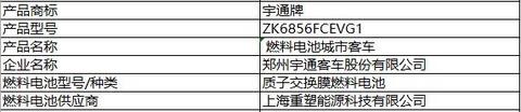 6款燃料电池汽车荣登第6批新能源推荐目录，“广西造”首上榜