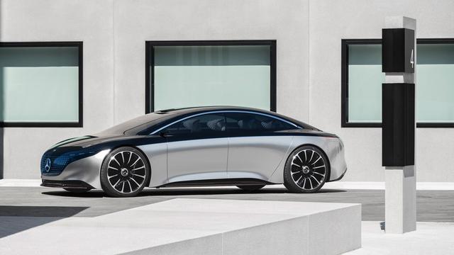 對標A8 e-Tron與電動寶馬7系，奔馳EQS首秀法蘭克福車展