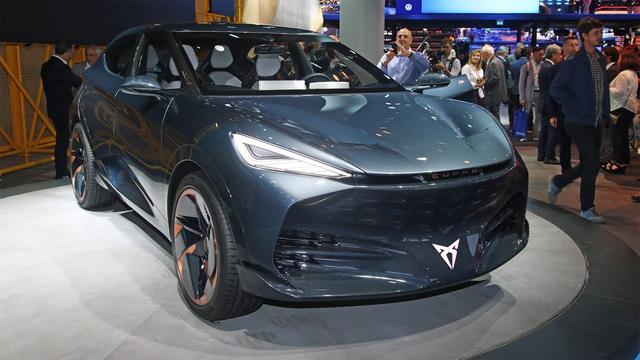 法兰克福全新全电动SUV概念车Cupra Tavascan正式亮相