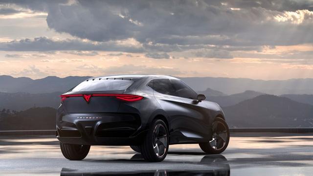 法兰克福全新全电动SUV概念车Cupra Tavascan正式亮相