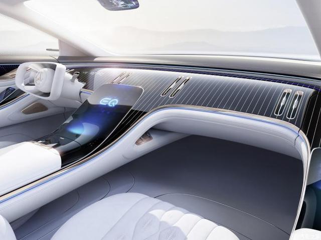 廣州車展前瞻：奔馳Vision EQS實(shí)車亮相，外觀酷炫很有未來感