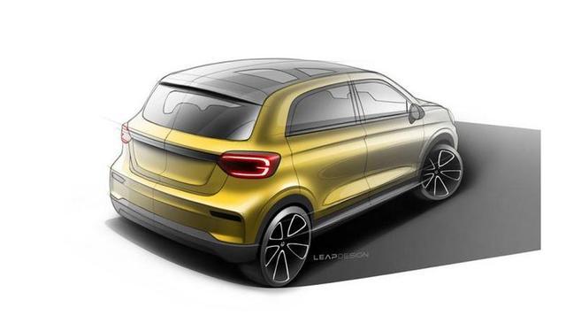 零跑汽車第二款車型曝光，設(shè)計(jì)可愛定位微型電動(dòng)車