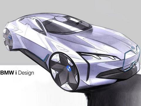 宝马i6假想图曝光，或搭载最大120kW电池组