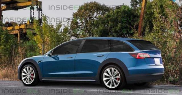 針鋒相對，特斯拉和極星2旅行版渲染圖曝光，喜歡嗎？