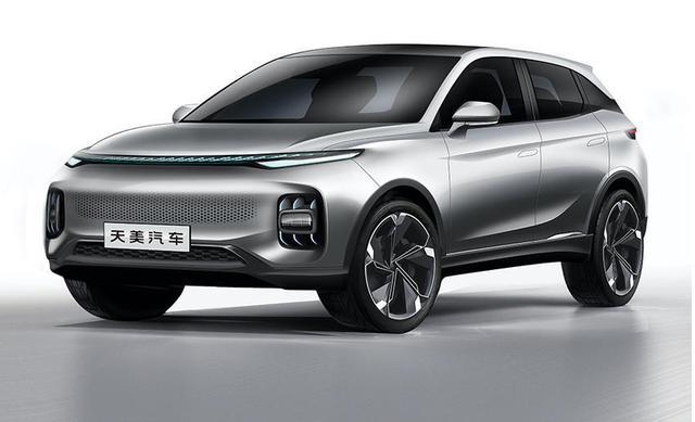 續(xù)航或達(dá)500公里，天美汽車(chē)官圖發(fā)布，三季度上市
