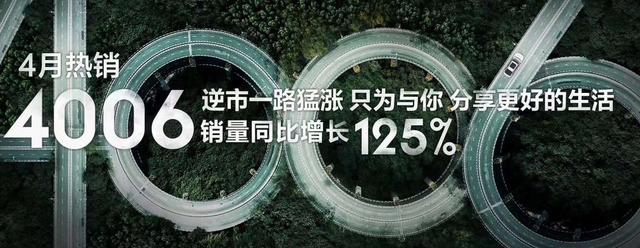 同比增长125%跑赢大盘，广汽新能源4月达4006台，明星车型受追捧