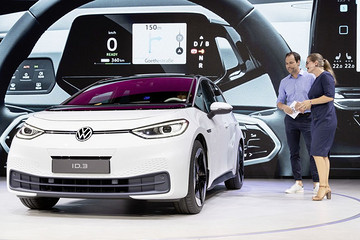 最高续航342英里，大众ID.3首次亮相法兰克福车展