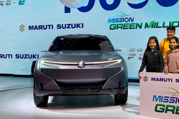 铃木在印度首发电动概念车，轿跑SUV主打年轻市场