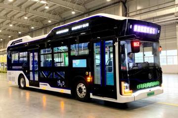 充氫20公斤，續(xù)航550公里，陜西首臺(tái)氫燃料客車正式下線