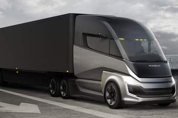 最高續(xù)航1450公里！Nikola公布氫燃料電池商用卡車細節(jié)