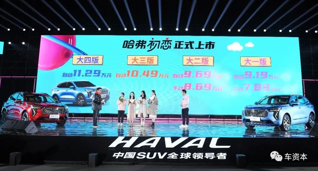 哈弗品牌兩款新車上市！強產(chǎn)品周期推動長城汽車景氣度上行