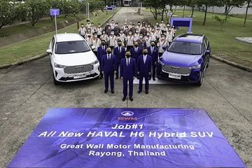 长城汽车泰国罗勇工厂正式投产 首款车型哈弗H6 HEV将上市