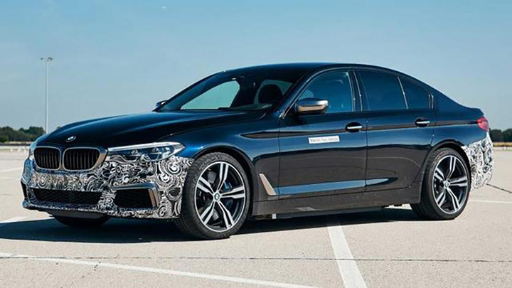 最大马力721匹 电动5系 BMW Power BEV谍照曝光