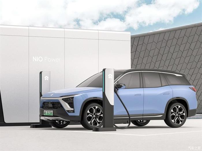 電動汽車，蔚來105kW超級充電樁