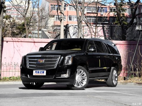 凯迪拉克(进口) 凯雷德ESCALADE 2017款 6.2L ESV铂金版加长型