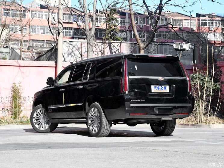 凱迪拉克(進(jìn)口) 凱雷德ESCALADE 2017款 6.2L ESV鉑金版加長型