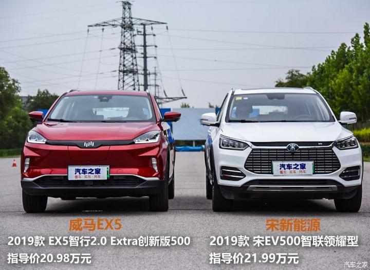 威马汽车 威马EX5 2019款 EX5 智行2.0 Extra创新版500