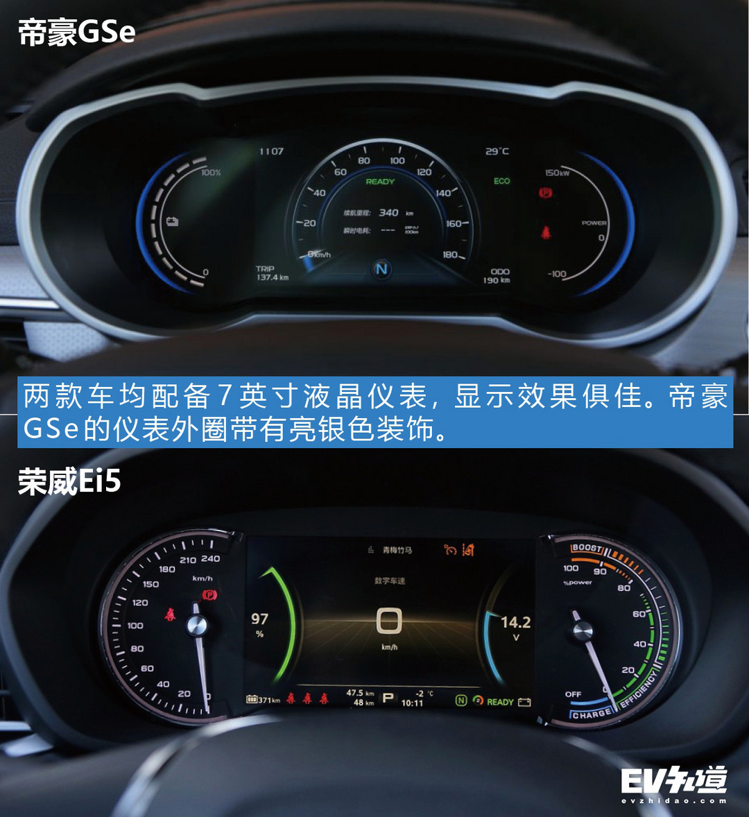 誰能打動挑剔的女司機 帝豪GSe對比榮威Ei5