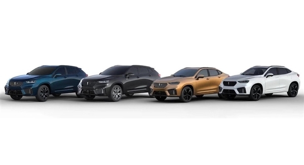 又一款轎跑SUV來了 新款WEY VV7家族官圖發(fā)布：將于成都車展上市