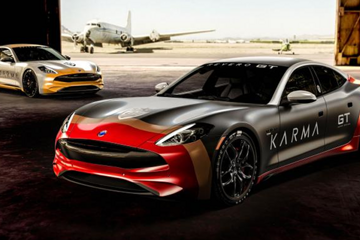 戰(zhàn)機涂裝Karma Revero GT出戰(zhàn)拉力賽事