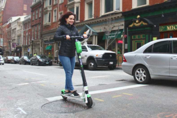 国外流行的共享电动滑板车，并没有想象的那样环保